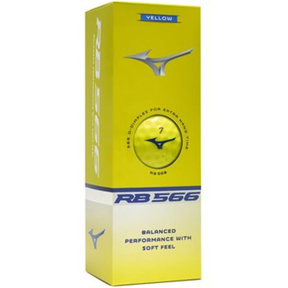 Mizuno RB566 Golf Balls - Yellow - Picture 4 of 4